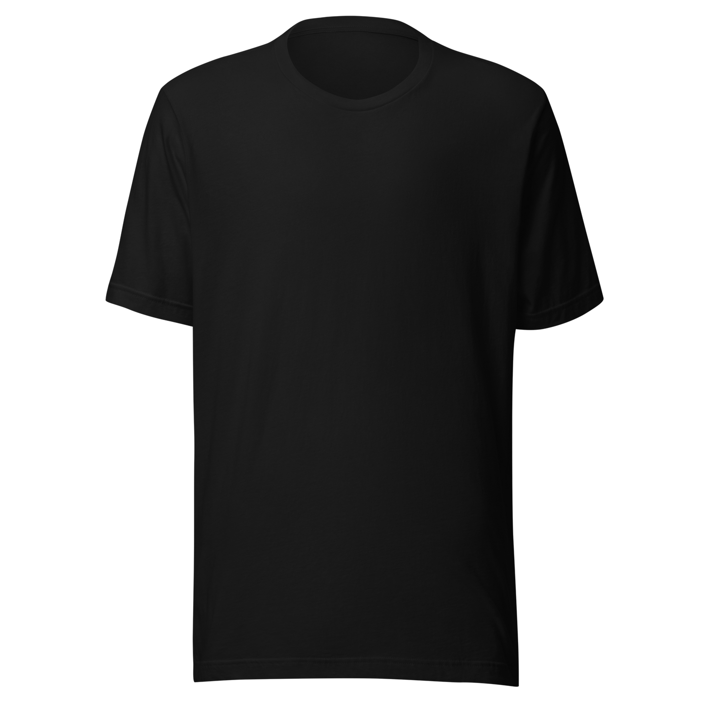 Color: Black | Quiet Orbit tee front view