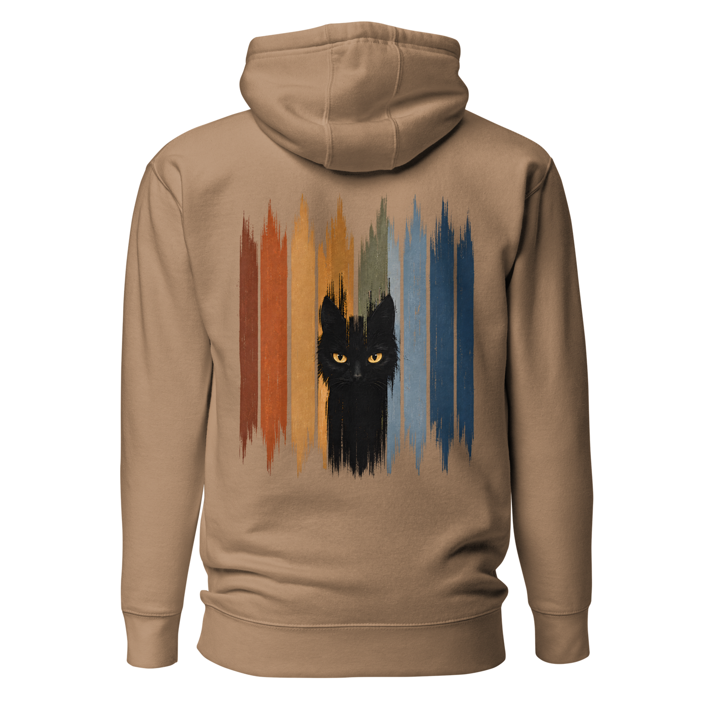 Color: Latte | Color Divide hoodie back artwork