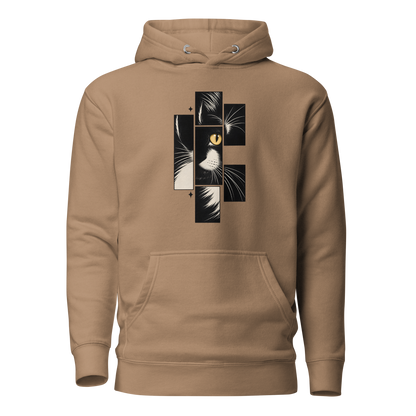 Color: Latte | Fragments hoodie front artwork