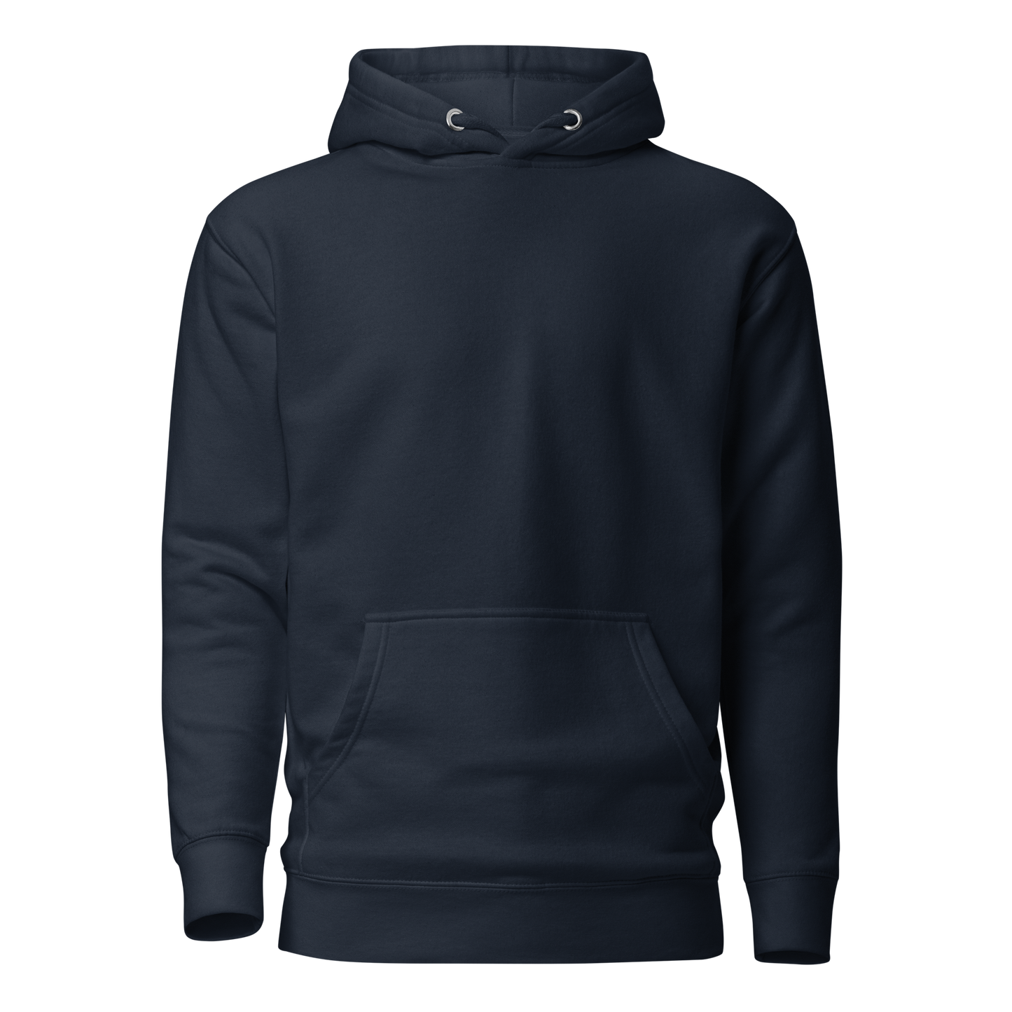 Color: Navy Blazer | Quiet Orbit hoodie front view