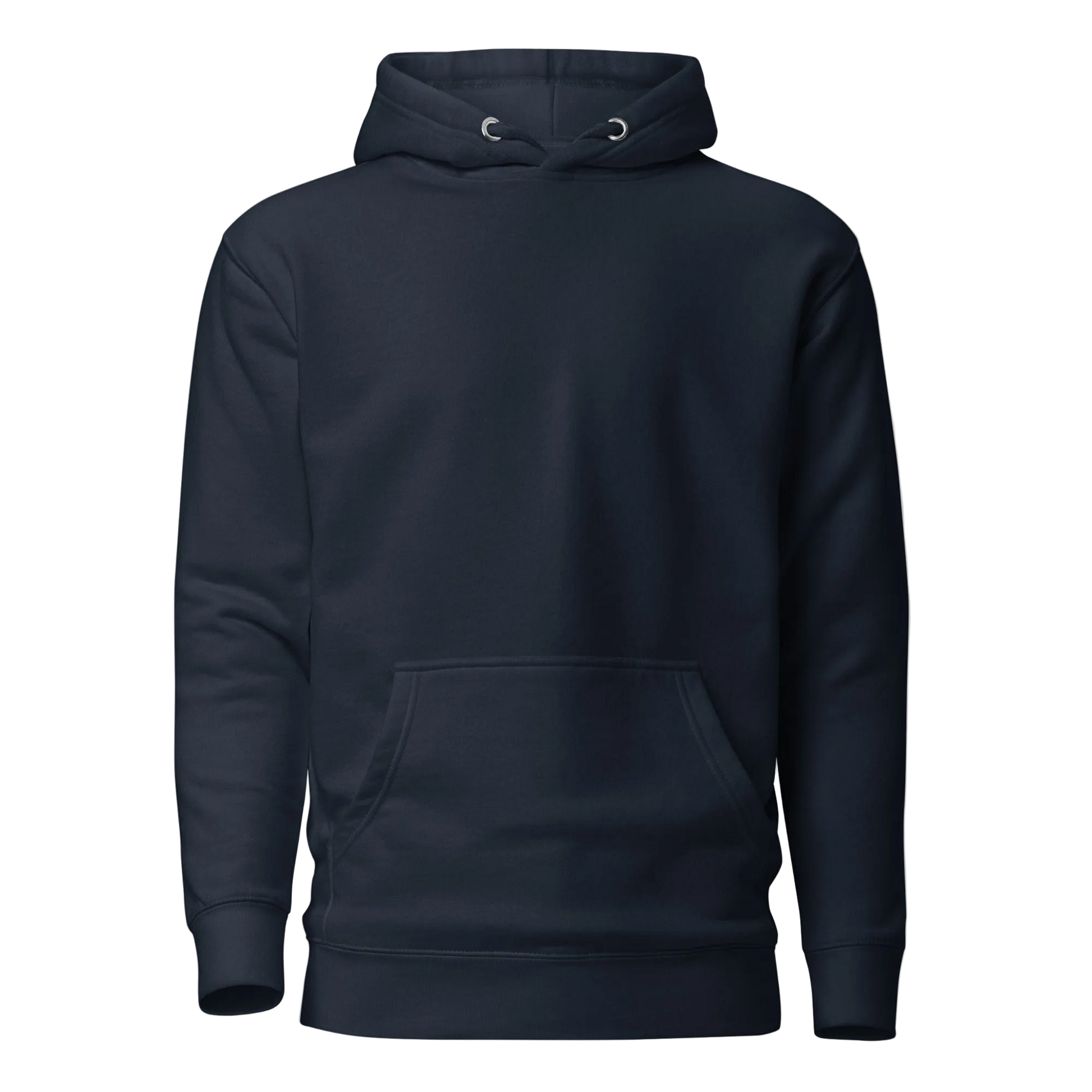 Color: Navy Blazer | Calm hoodie front view