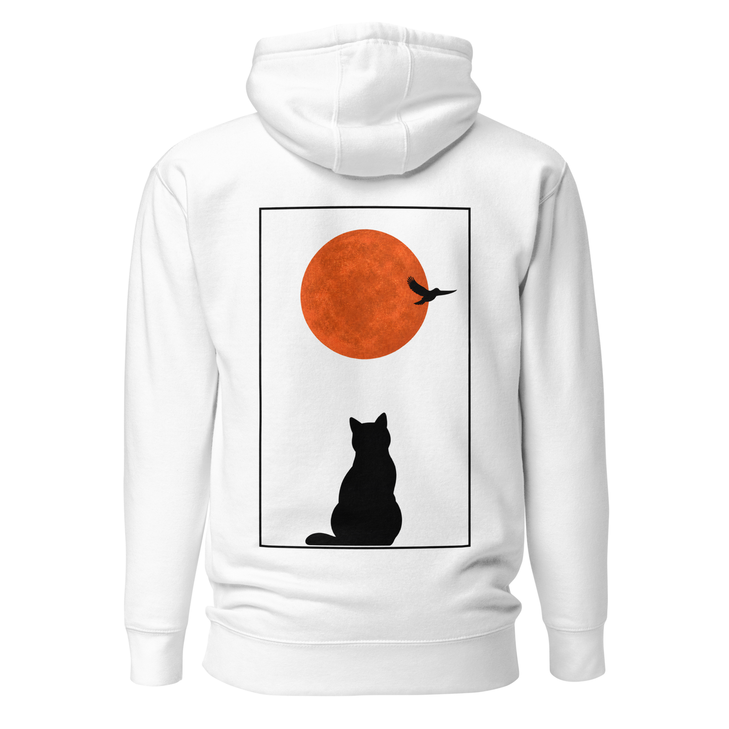 Color: White | Last Light hoodie back artwork