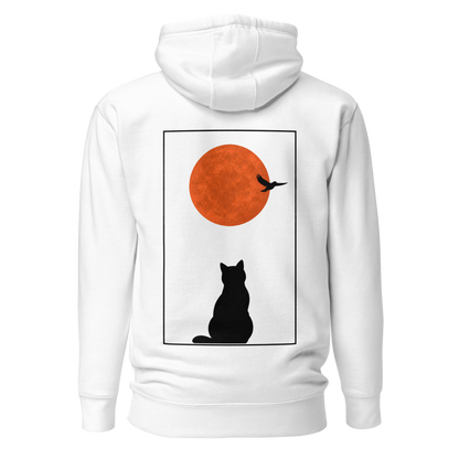 Color: White | Last Light hoodie back artwork