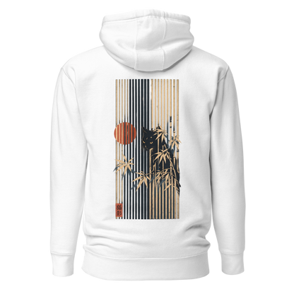 Color: White | Between Lines hoodie back artwork