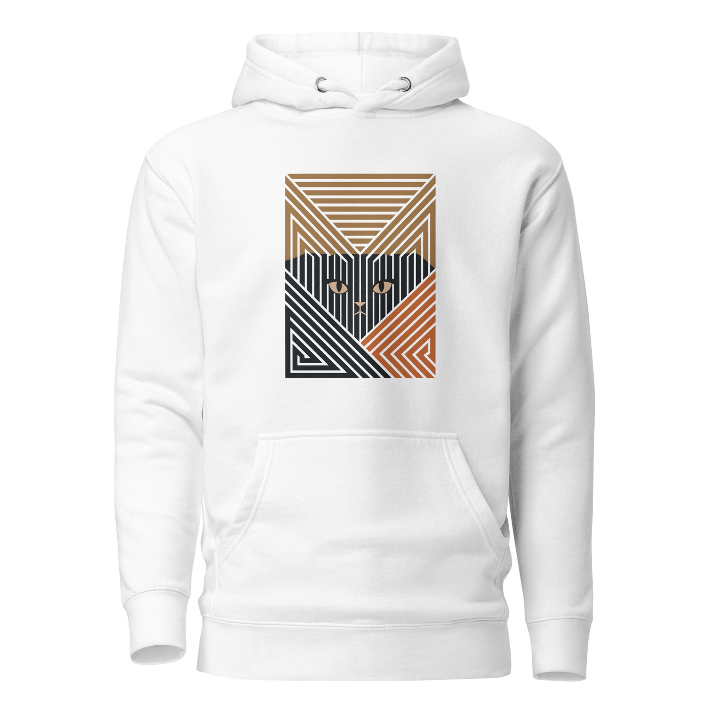 Color: White | Form Study hoodie front artwork