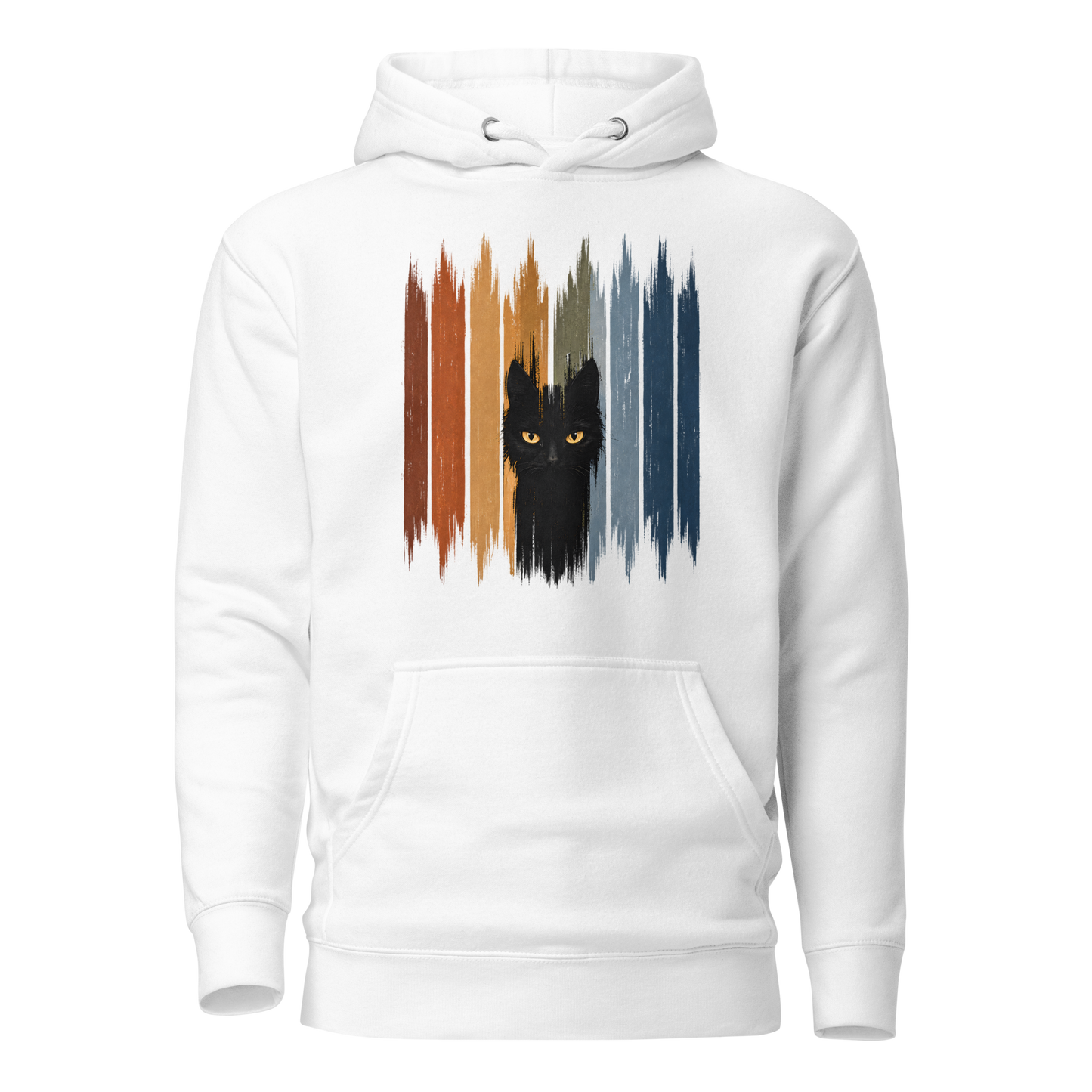 Color: White | Color Divide Front hoodie front artwork