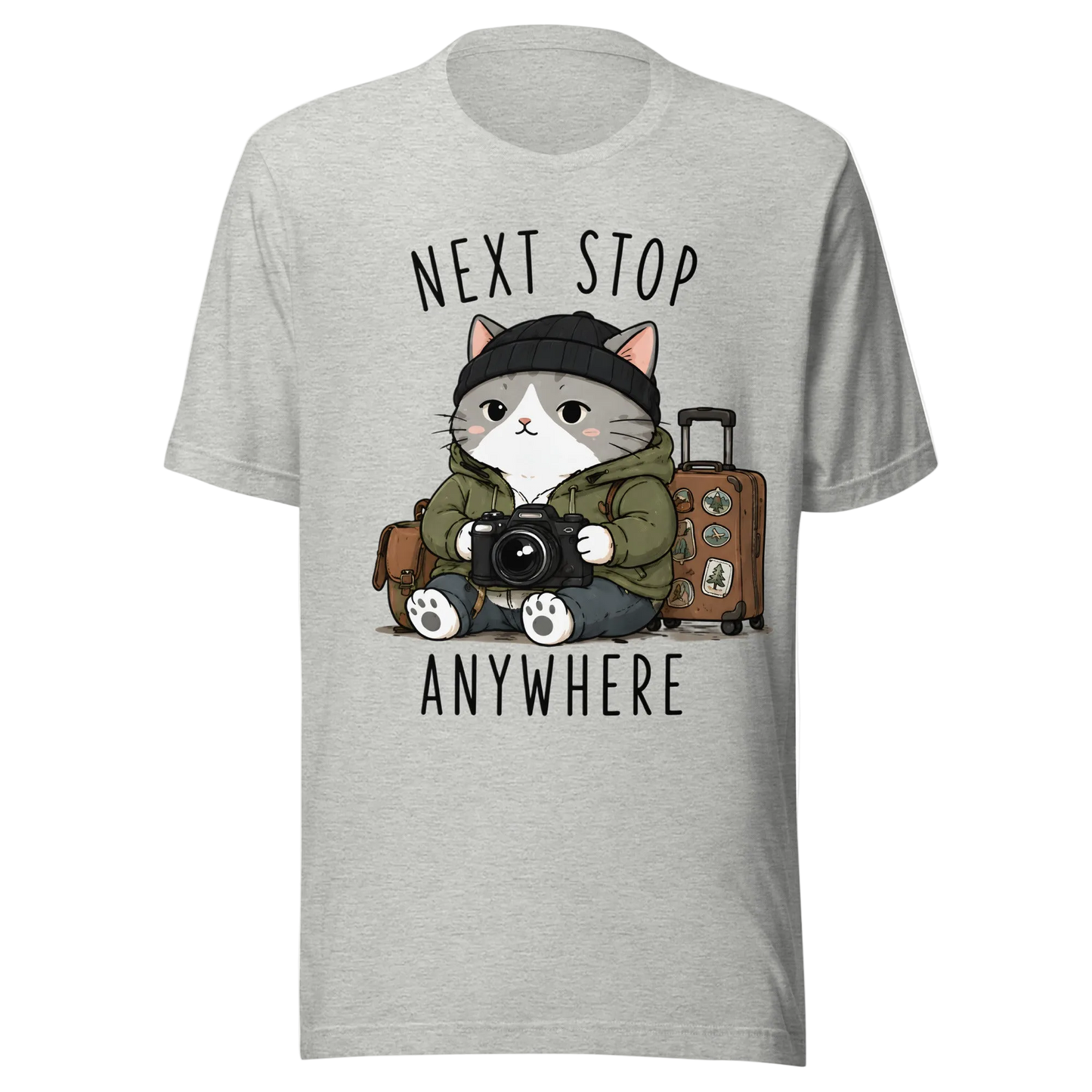 „Next Stop: Anywhere“ marškinėliai