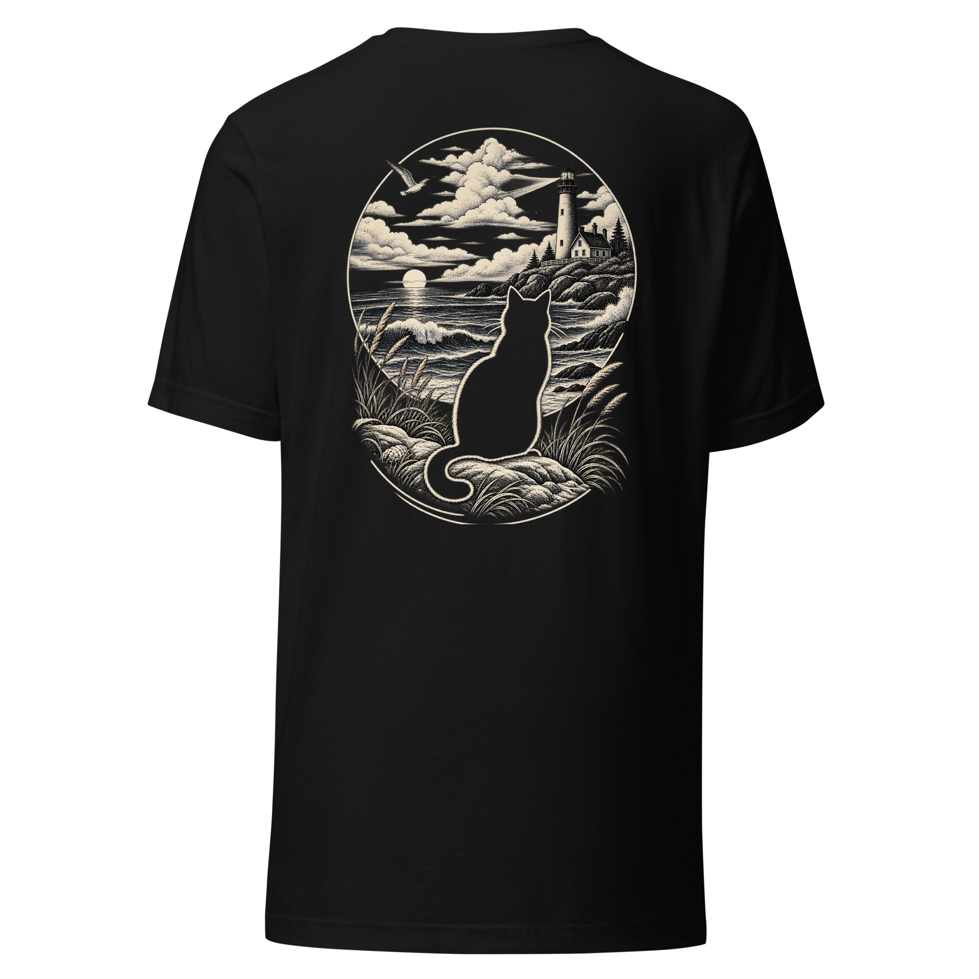 Color: Black | Still Point tee back artwork