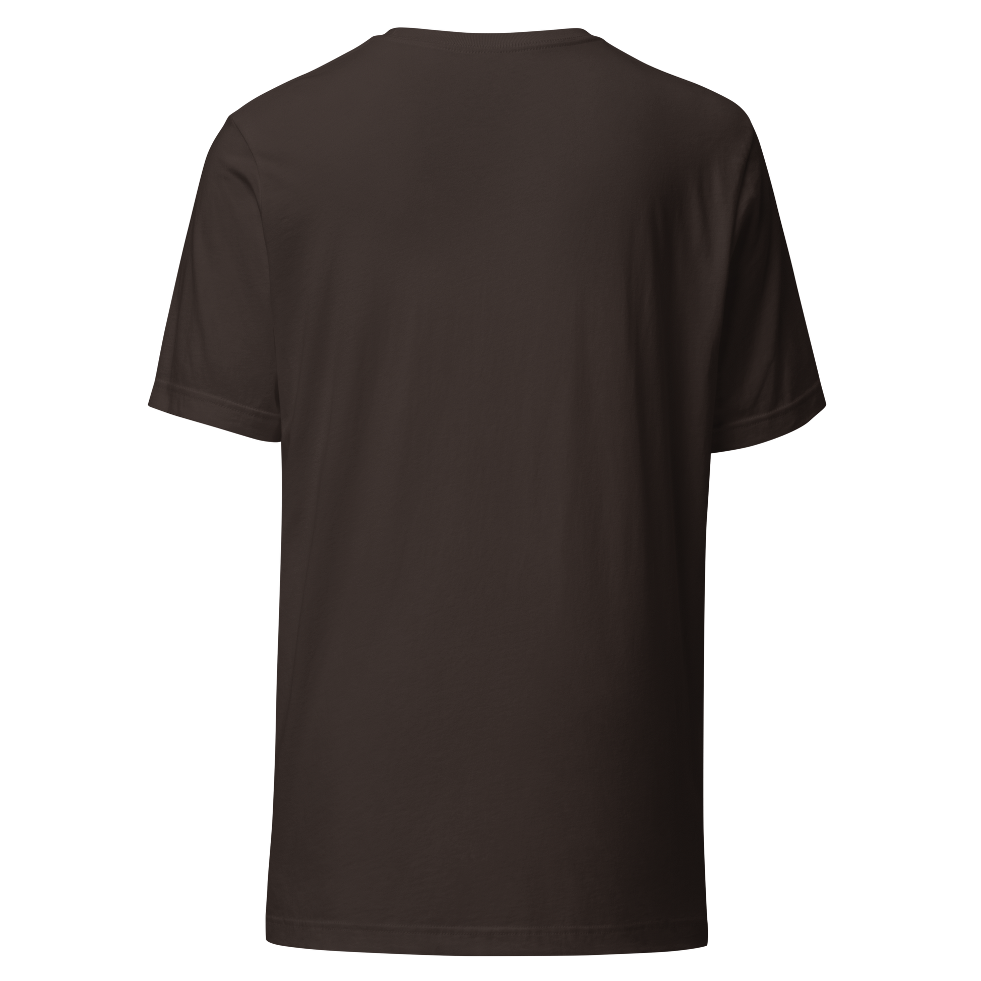 Color: Brown | Quiet Window tee back view