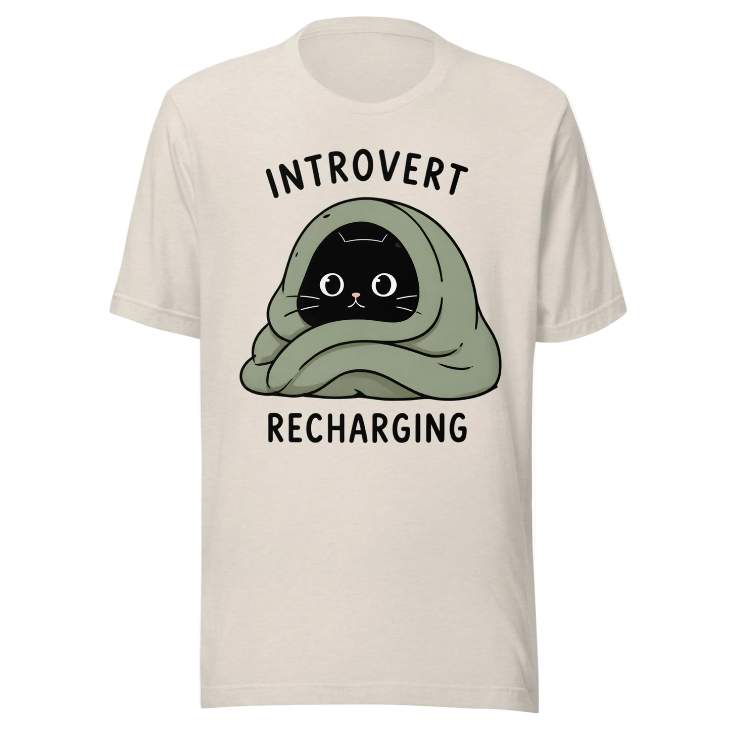 „Introvert Recharging“ marškinėliai