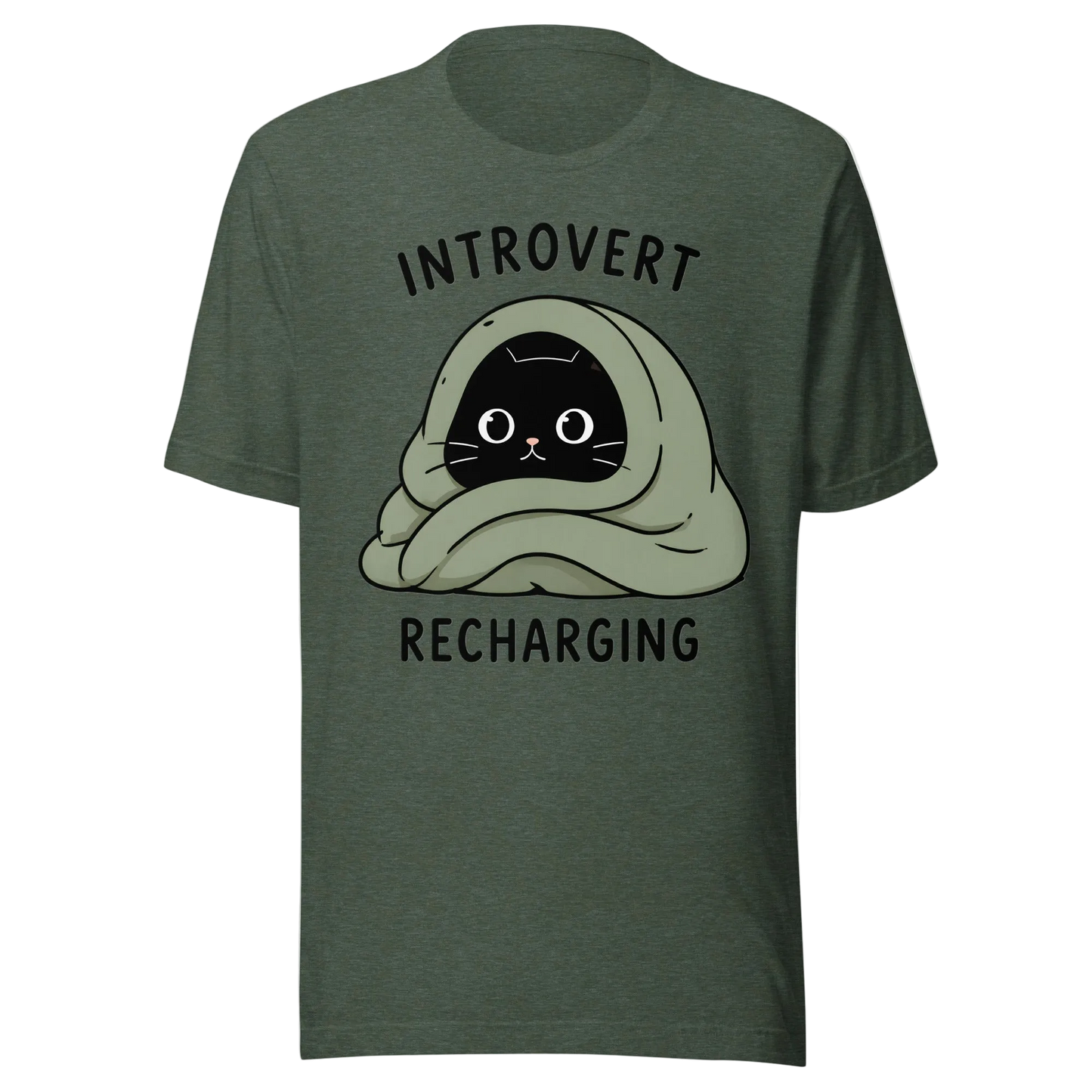 „Introvert Recharging“ marškinėliai