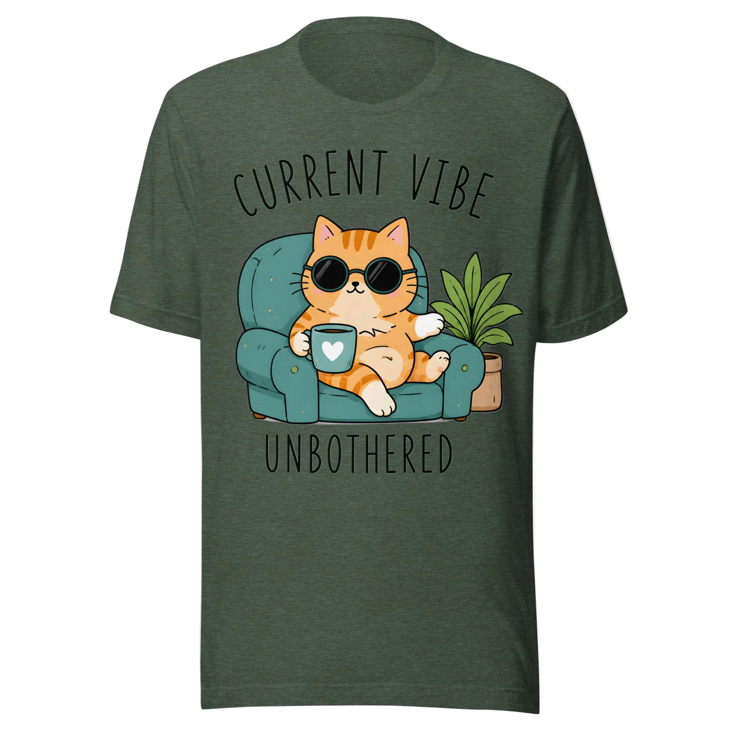 „Current Vibe: Unbothered“ marškinėliai