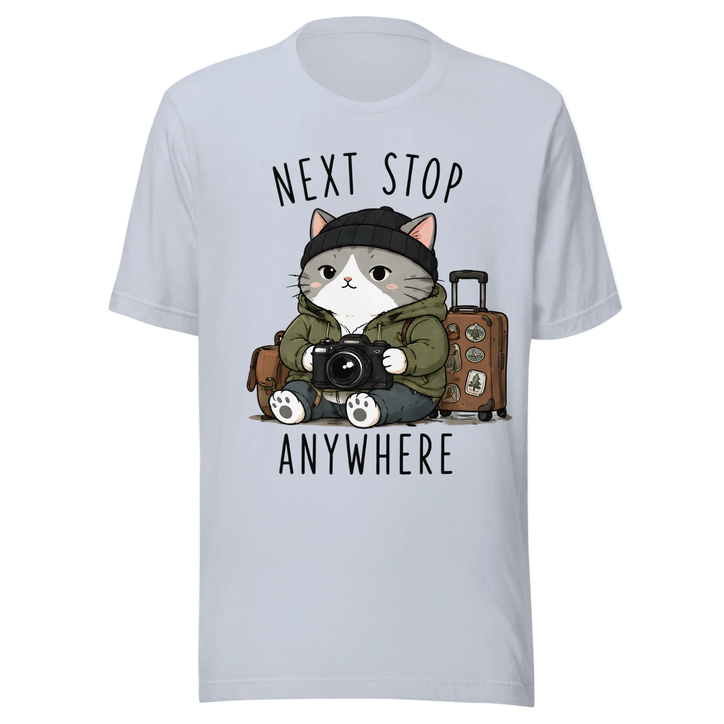 „Next Stop: Anywhere“ marškinėliai