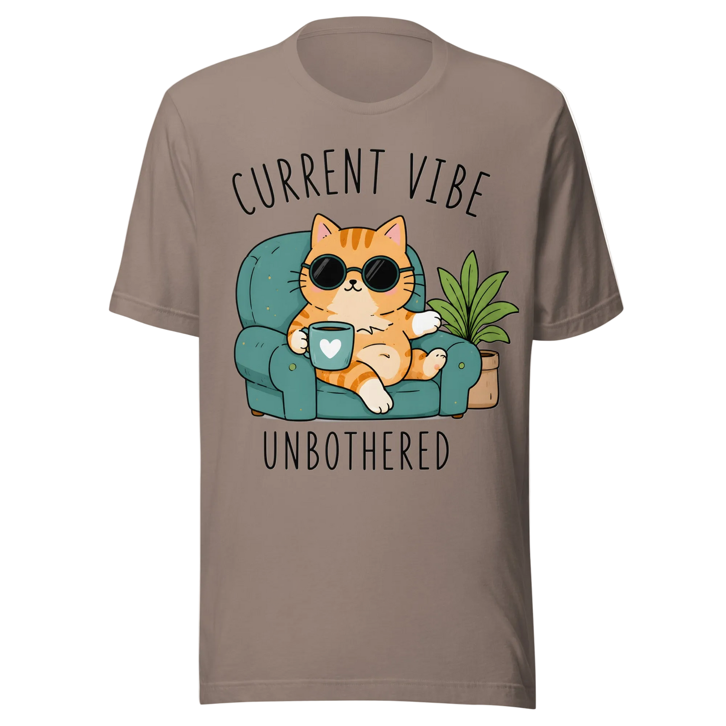„Current Vibe: Unbothered“ marškinėliai