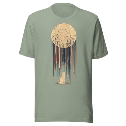 Color: Sage | Moonfall tee front artwork