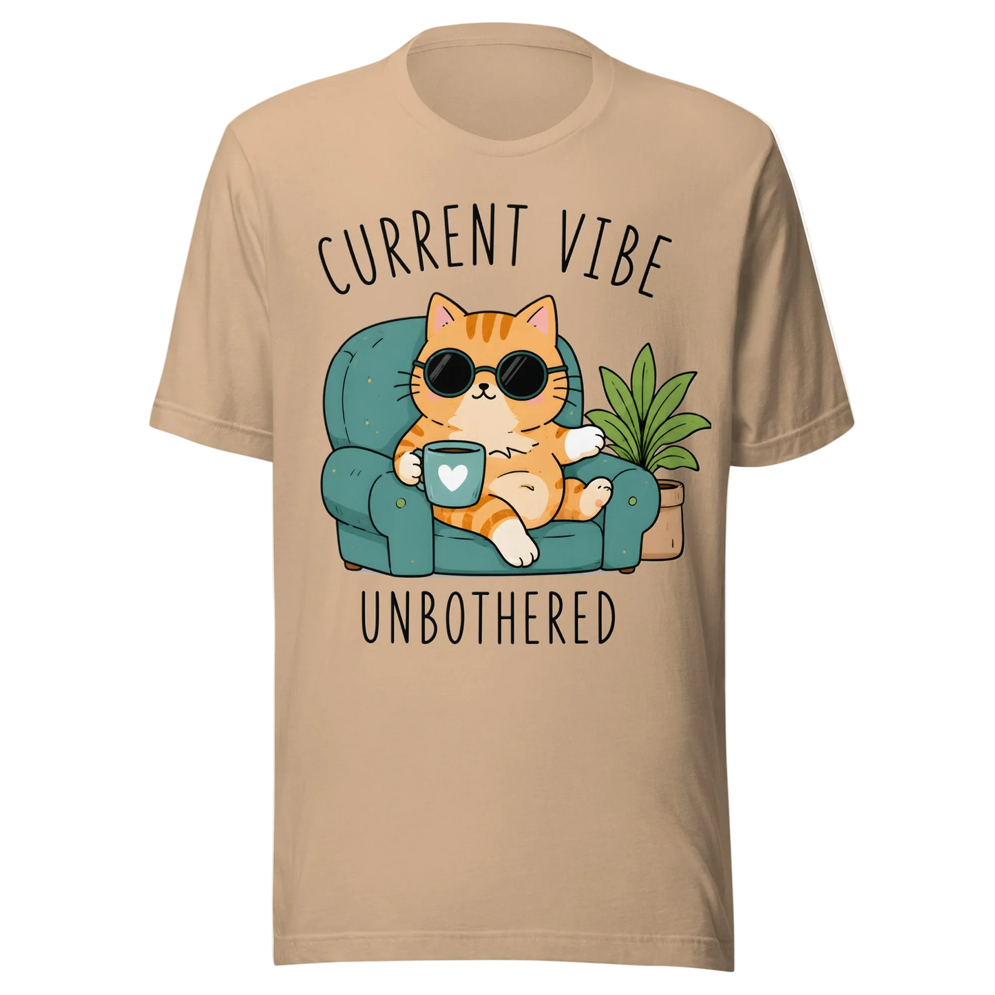 „Current Vibe: Unbothered“ marškinėliai