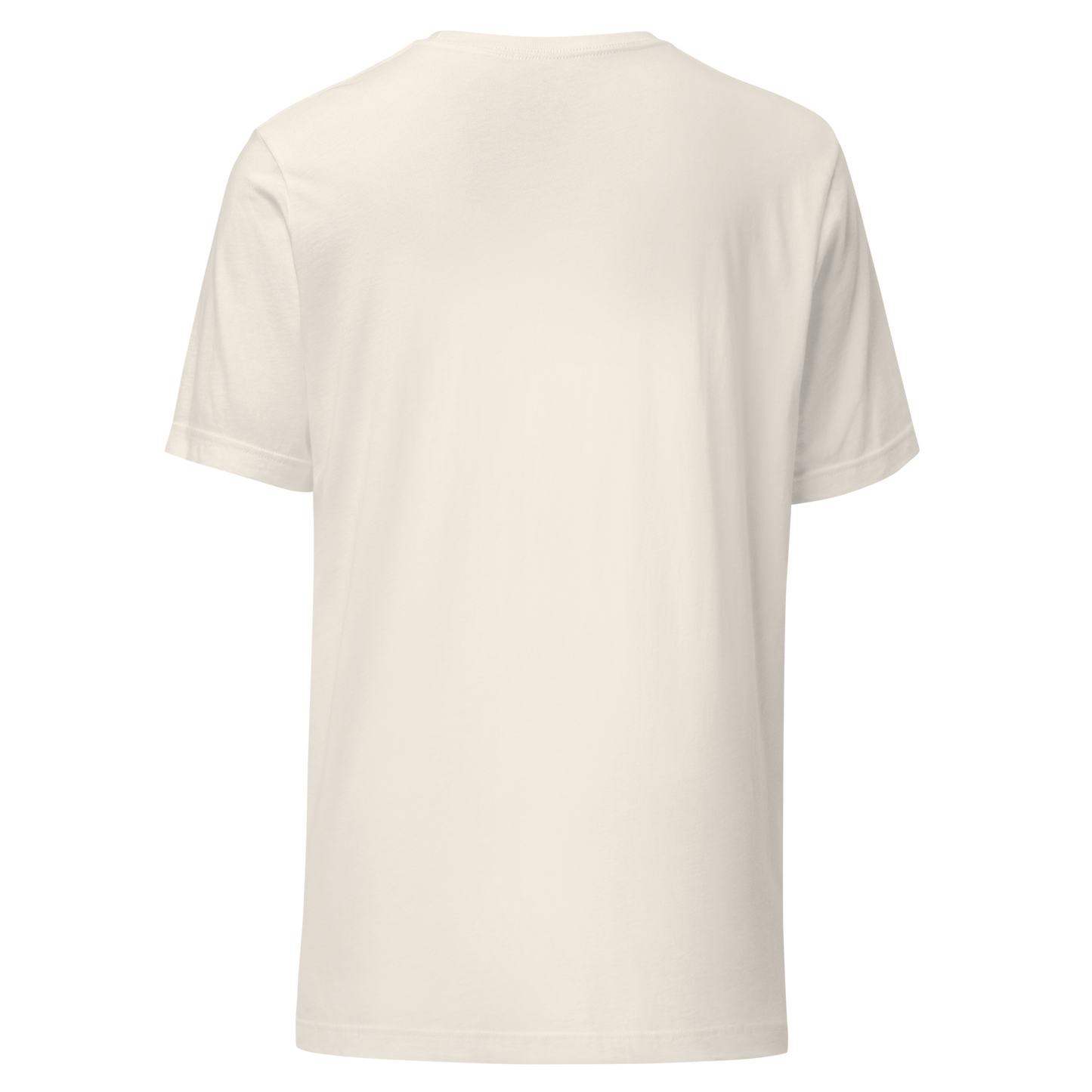 Color: Vintage White | Ascent tee back view