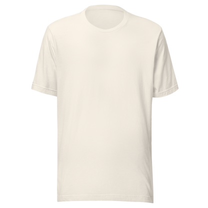 Color: Vintage White | Last Light tee front view