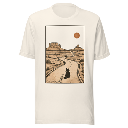 Color: Vintage White | Long Way Home tee front artwork