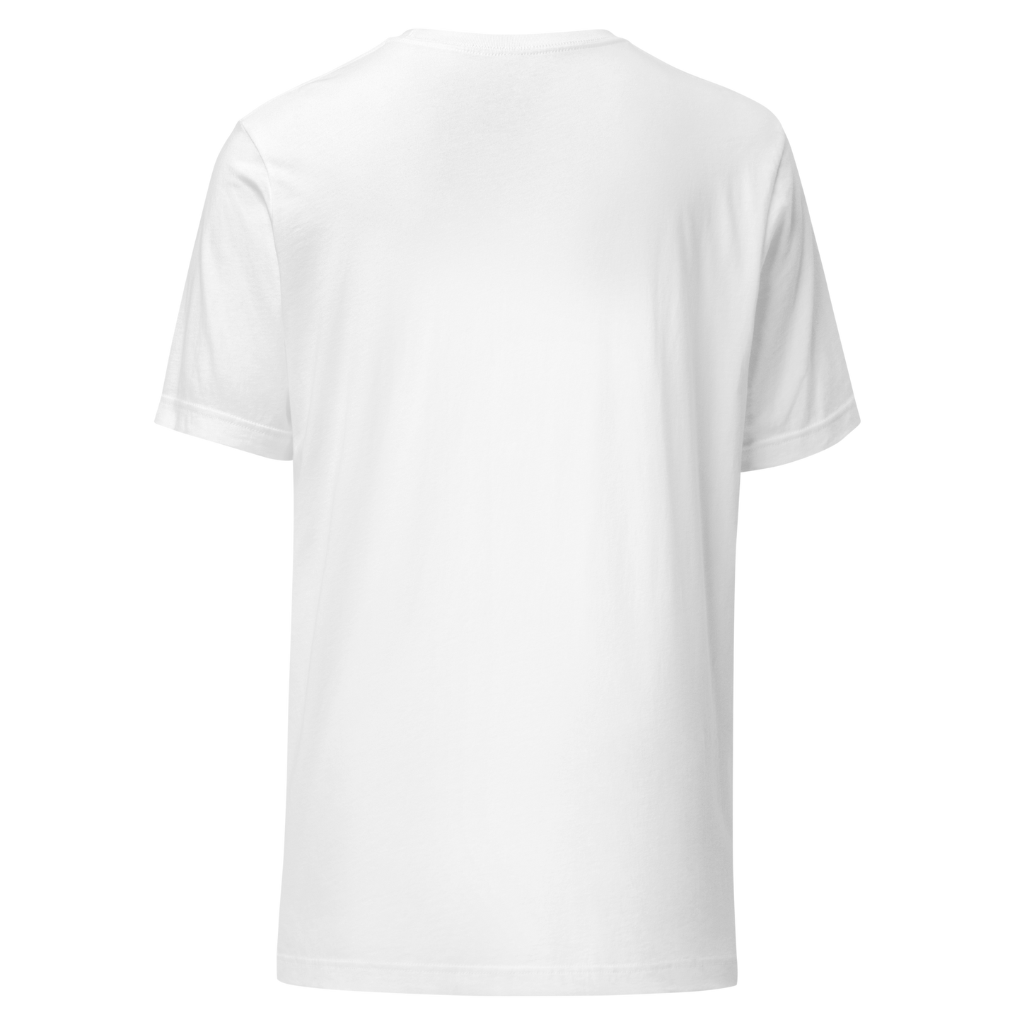 Color: White | Collected Forms tee back view