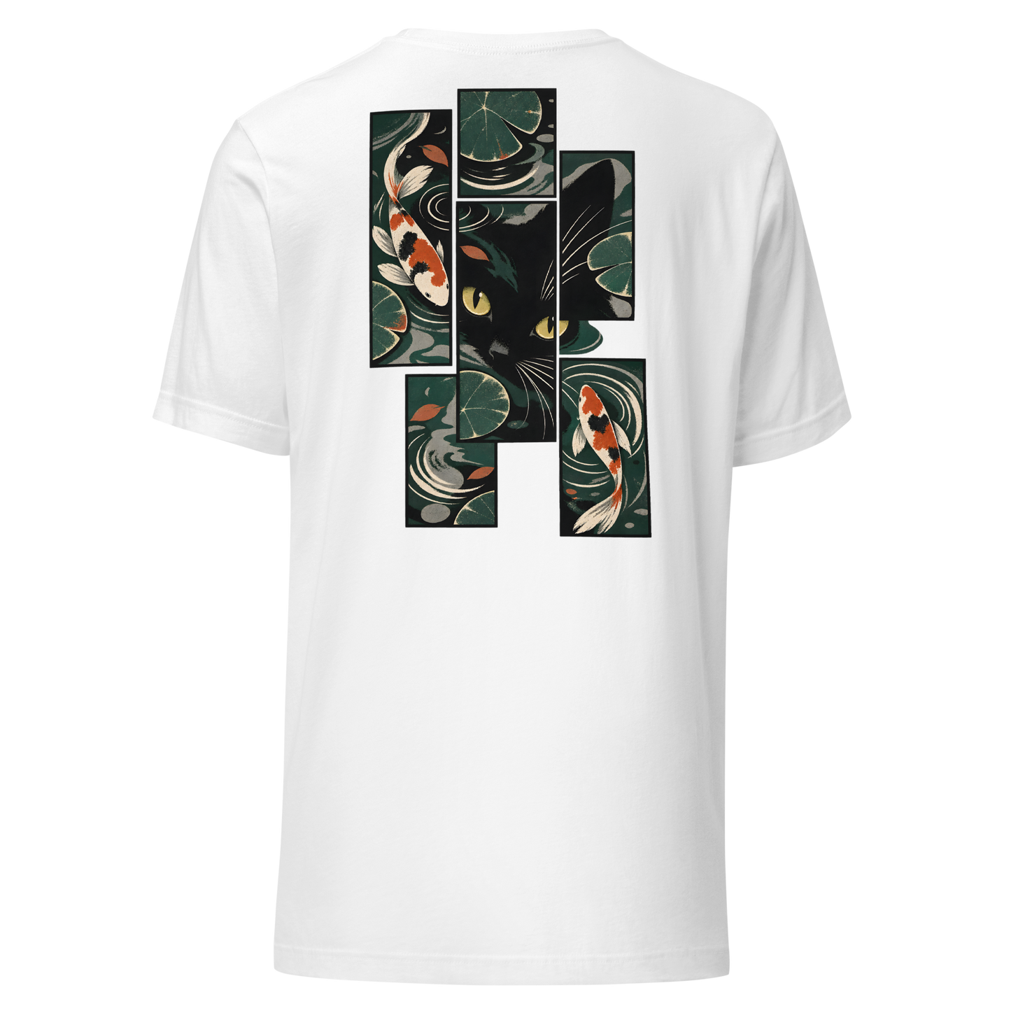 Color: White | Night Garden tee back artwork