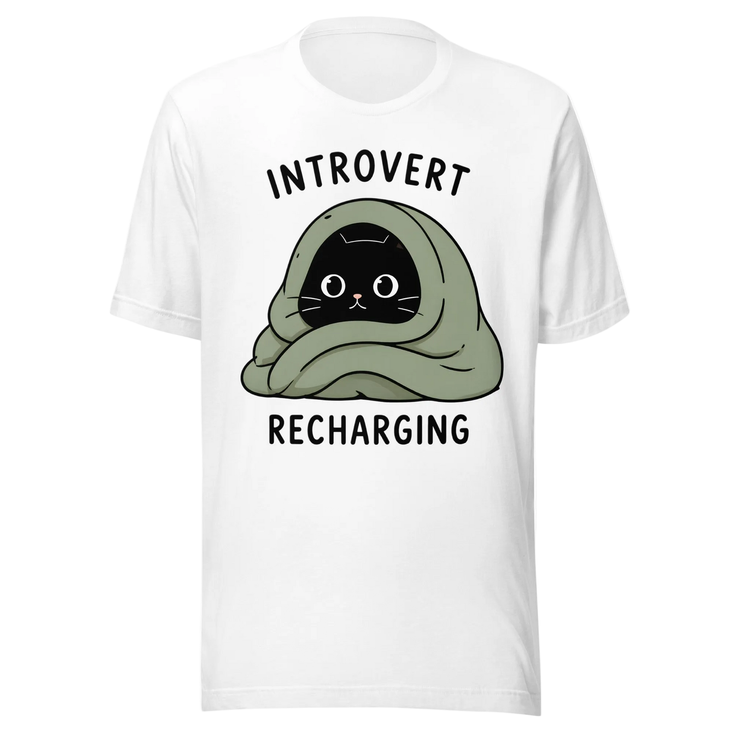 „Introvert Recharging“ marškinėliai
