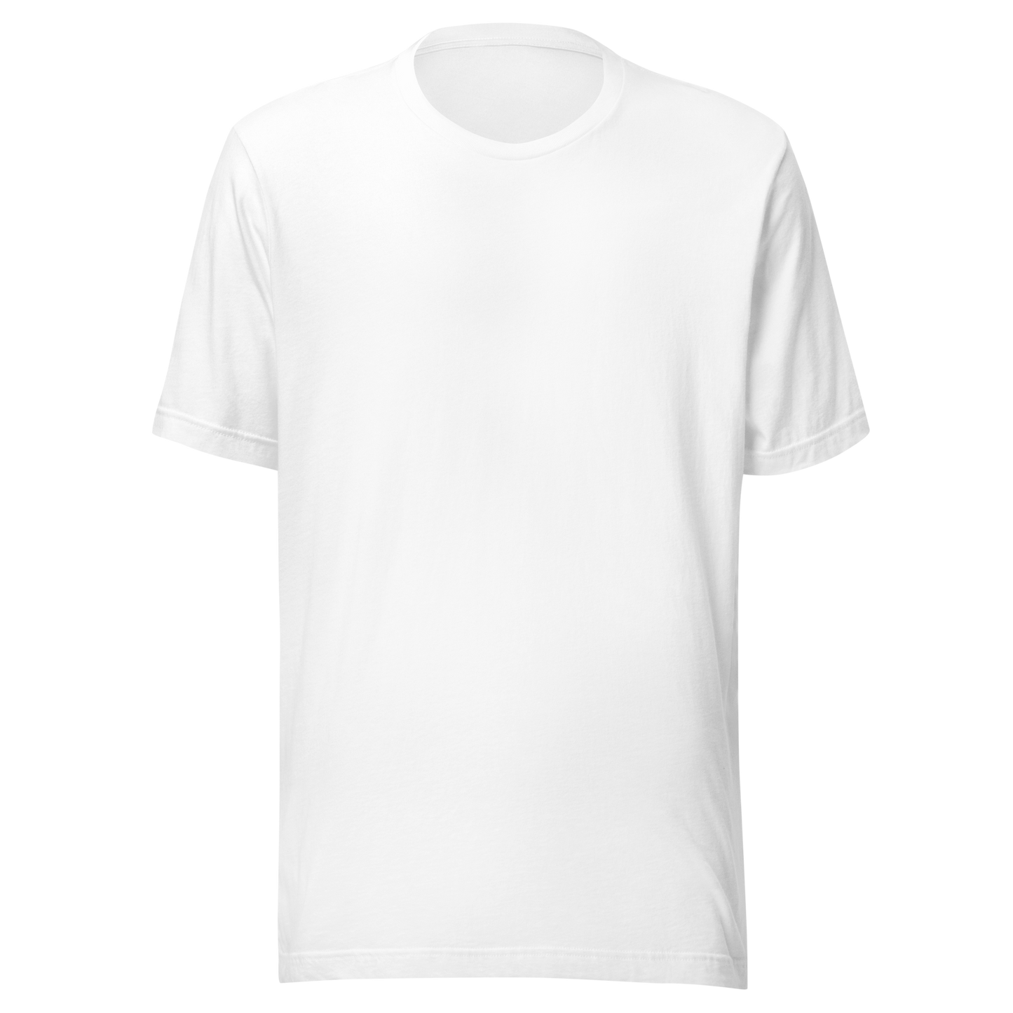 Color: White | Last Light tee front view