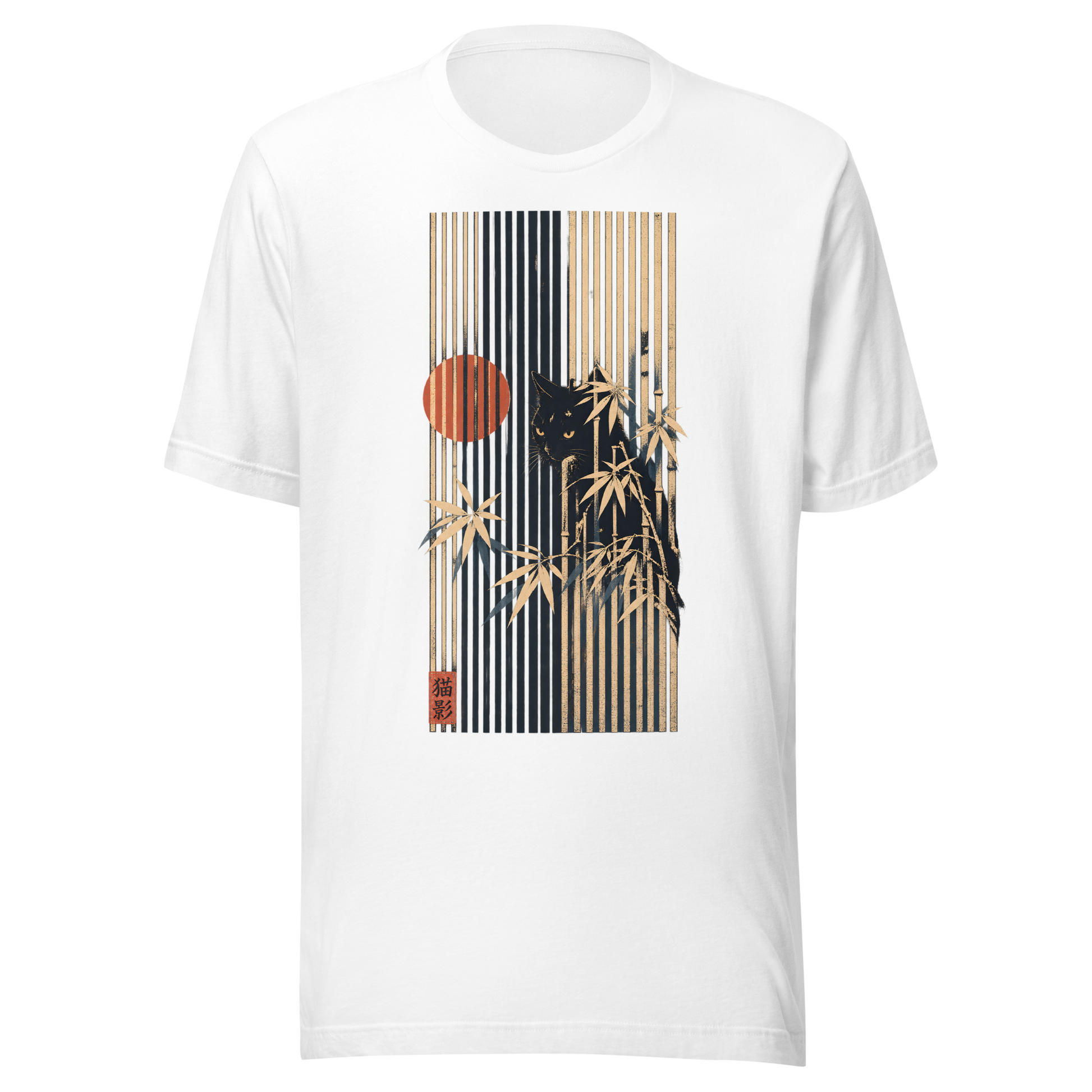 Color: White | Between Lines tee front artwork