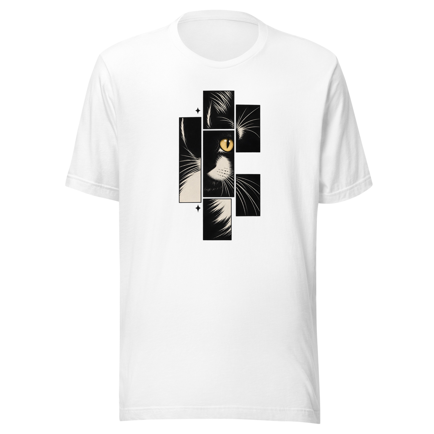 Color: White | Fragments tee front artwork
